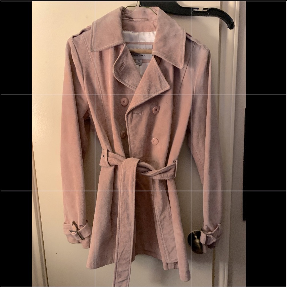 Leather coat